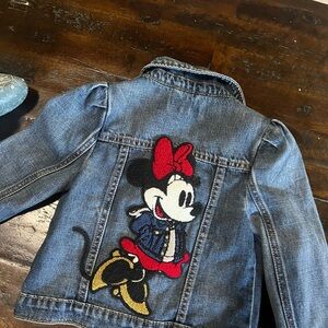 Disney Kids Denim Jacket with Minnie Mouse Patch